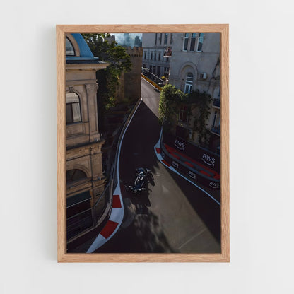 ap-baku city circuit azerbaijan-3 cadre Bois clair