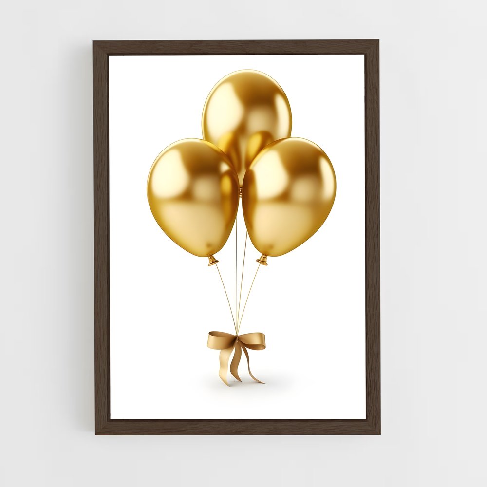 ap-ballon d'or-4 cadre Bois foncé