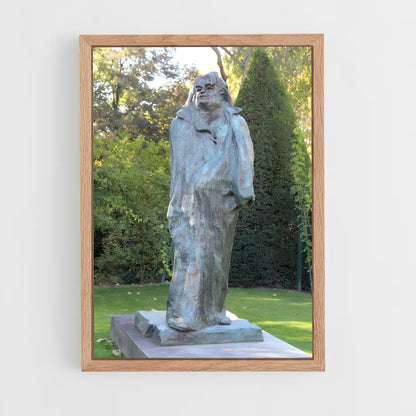 ap-balzac rodin-3 cadre Bois clair