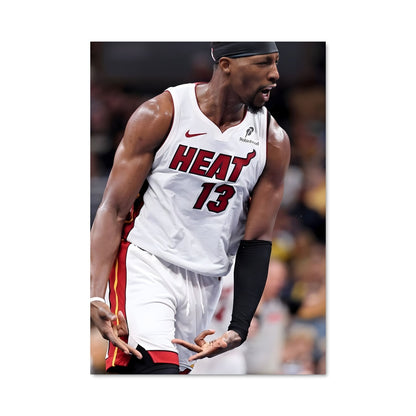 Poster LeBron à Miami