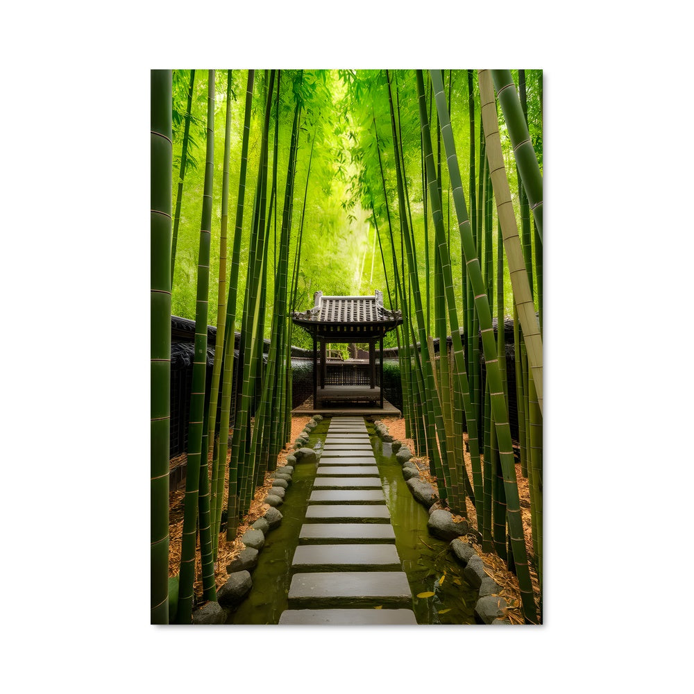 Poster Bamboo forest 94935