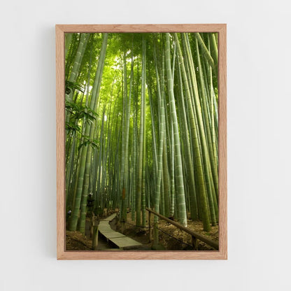 ap-bamboo forest-10 cadre Bois clair
