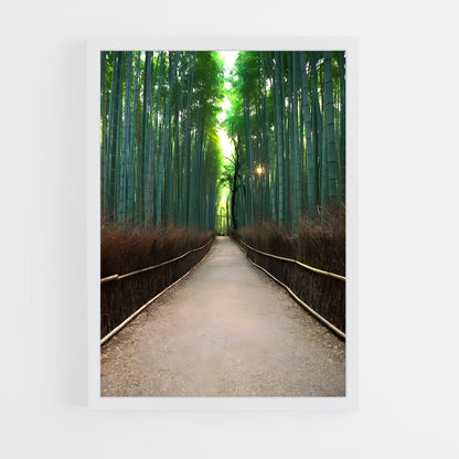 ap-bamboo forest-2 cadre Blanc