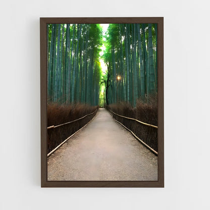 ap-bamboo forest-2 cadre Bois foncé