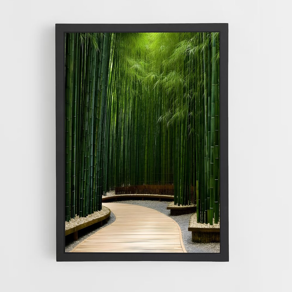 ap-bamboo forest-4 cadre Noir