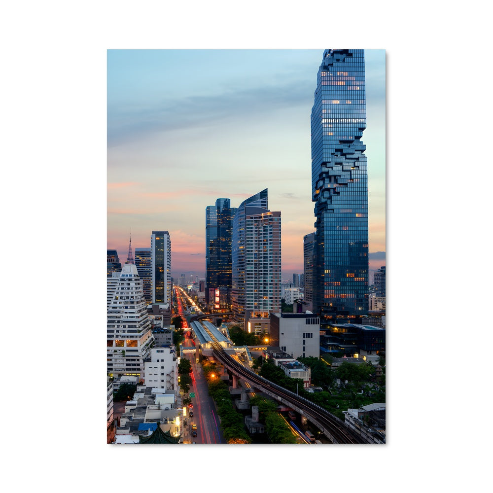 Poster Bangkok Skyline