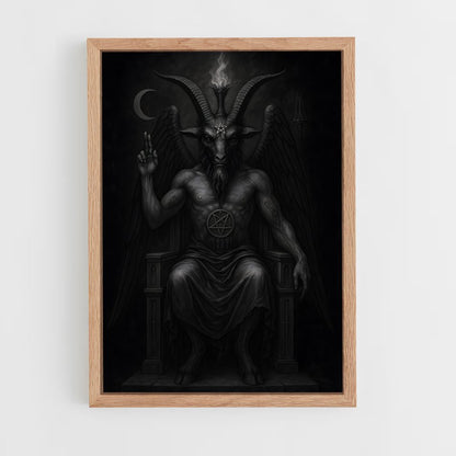 ap-baphomet-3 cadre Bois clair
