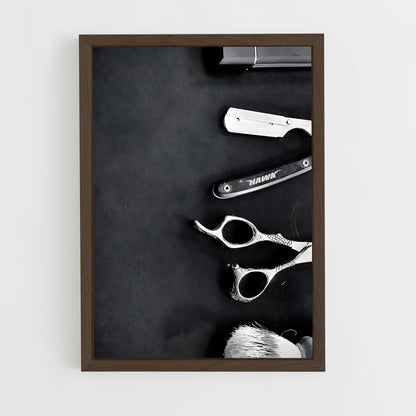 ap-barber-6 cadre Bois foncé