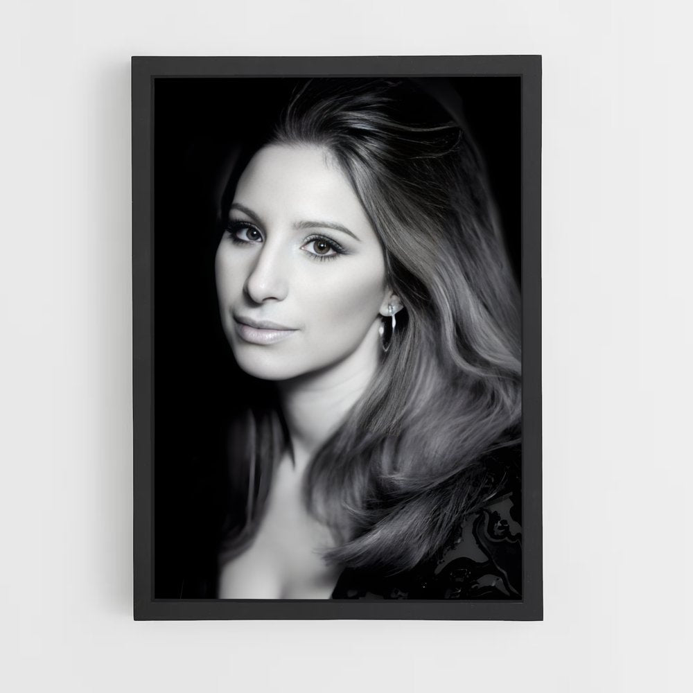 ap-barbra streisand-2 cadre Noir