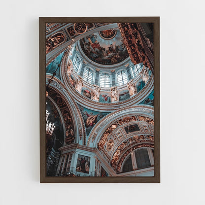 ap-baroque architecture-6 cadre Bois foncé