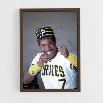 ap-barry bonds-3 cadre Bois foncé