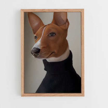 ap-basenji-4 cadre Bois clair