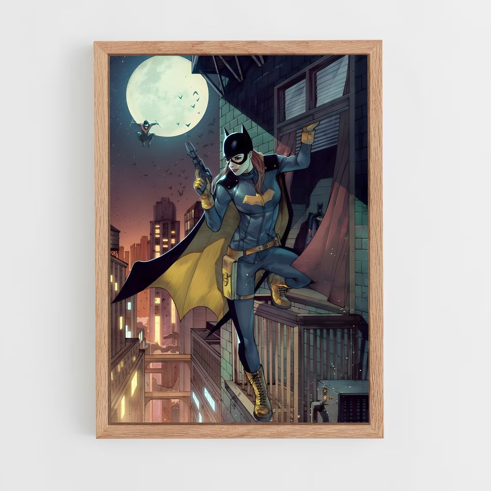 ap-batgirl-1 cadre Bois clair