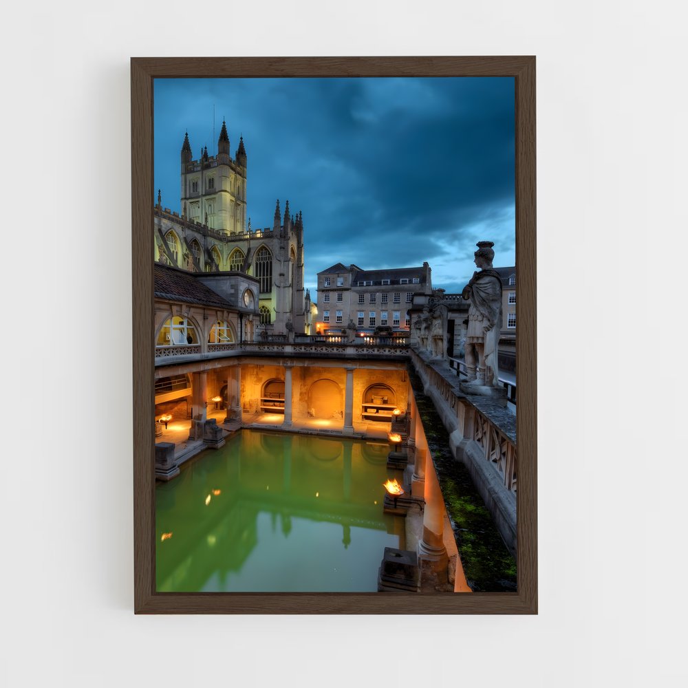 ap-bath-8 cadre Bois foncé