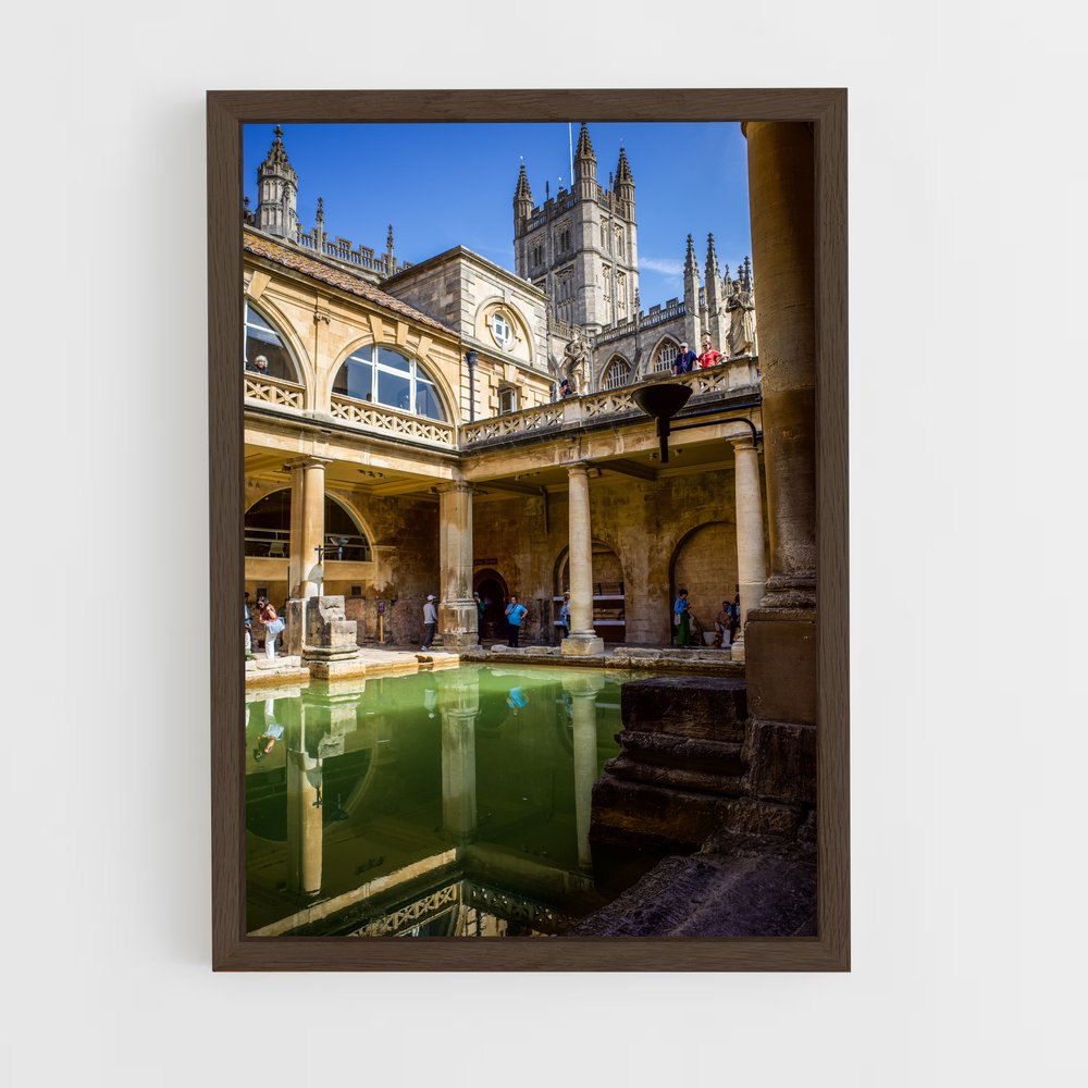 ap-bath abbey-8 cadre Bois foncé