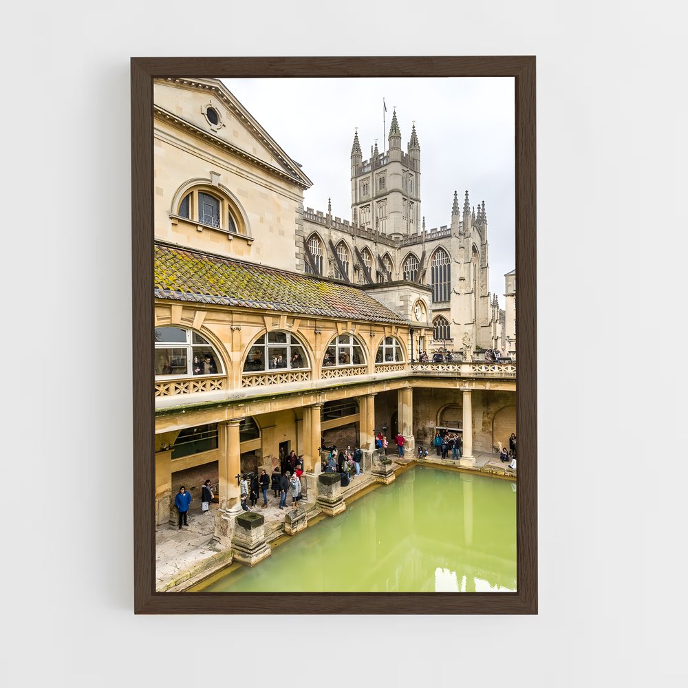 ap-bath abbey-9 cadre Bois foncé