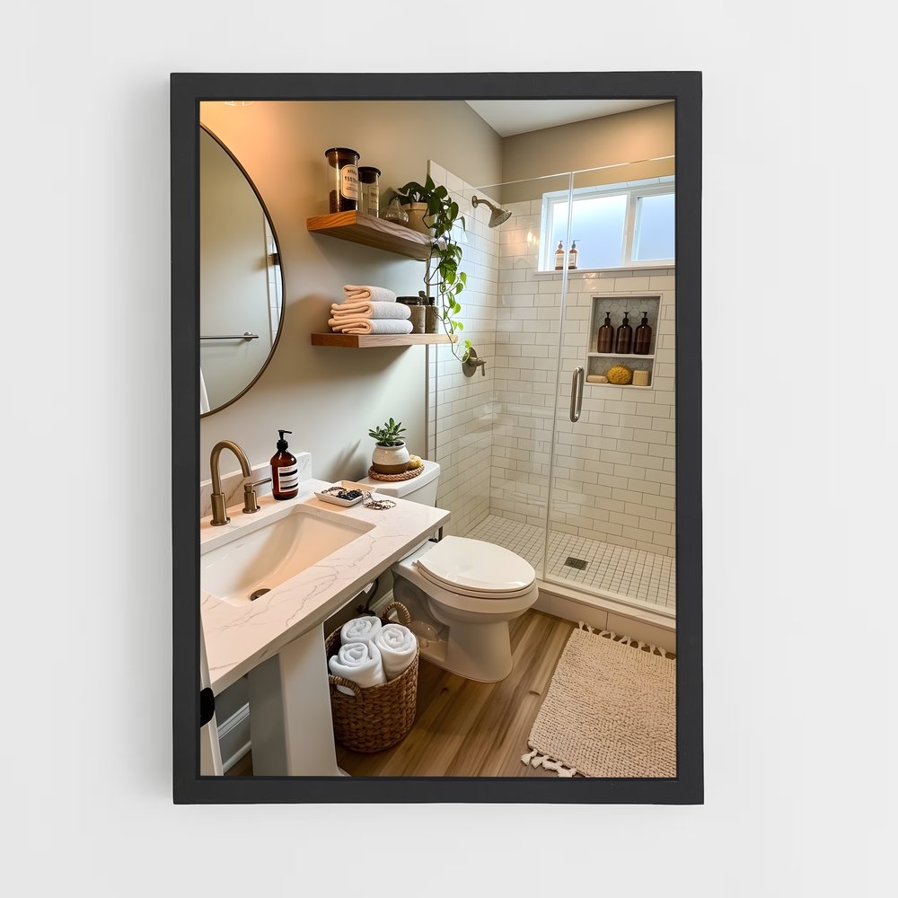 ap-bathroom-4 cadre Noir