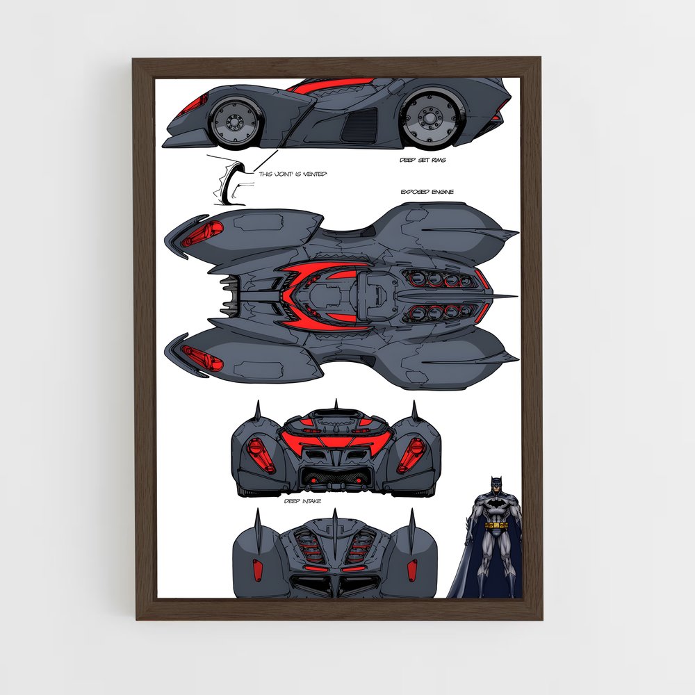 ap-batmobile-4 cadre Bois foncé