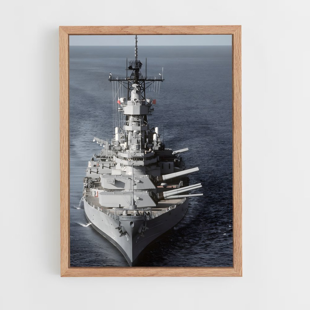 ap-battleships-1 cadre Bois clair