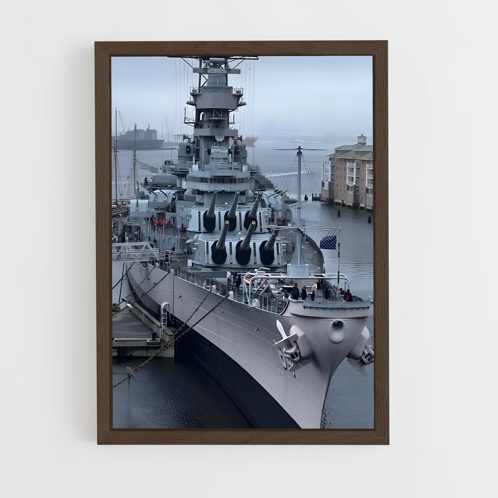 ap-battleships-4 cadre Bois foncé