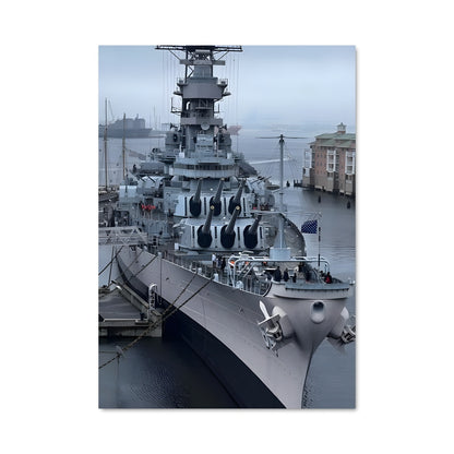 Poster Bataille Nautique
