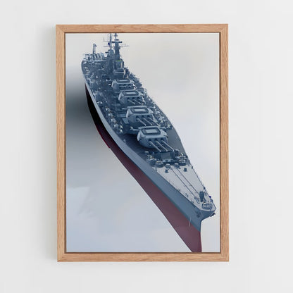 ap-battleships-5 cadre Bois clair
