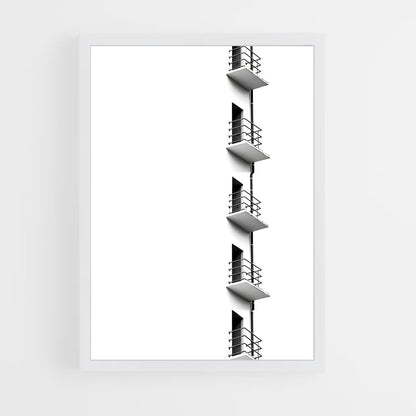 ap-bauhaus architecture-4 cadre Blanc