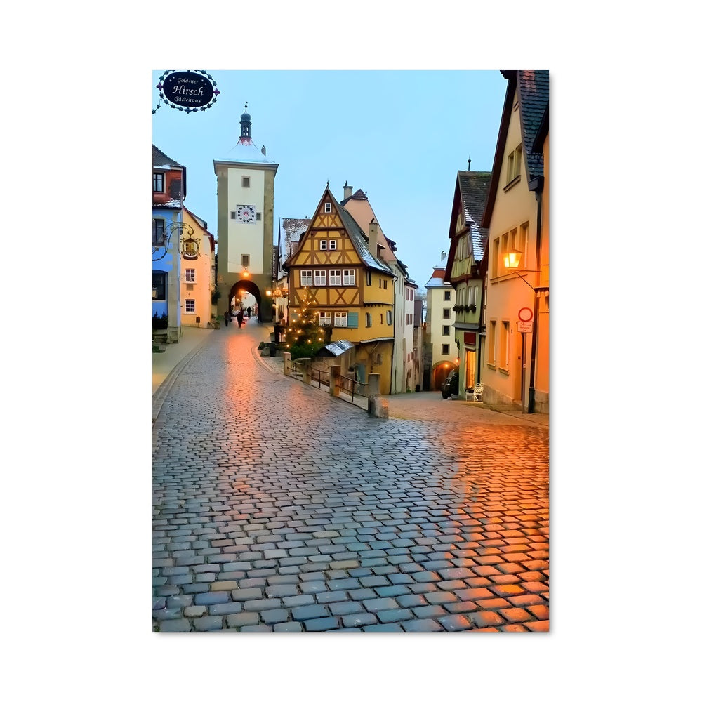 Poster Rue Pavée de Rothsberg