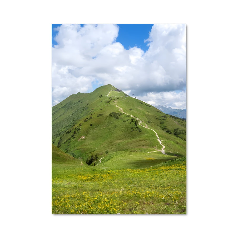 Poster Bavarian alps 90496