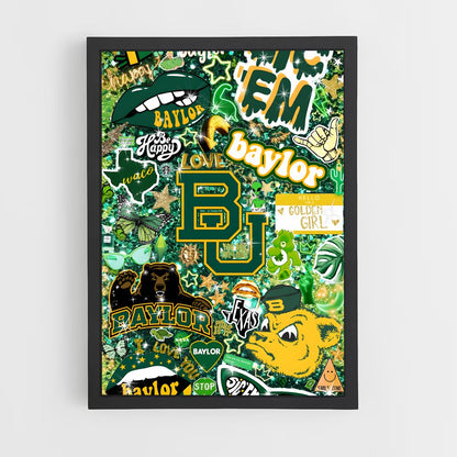 ap-baylor bears-1 cadre Noir