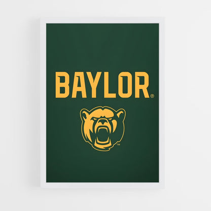 ap-baylor bears-2 cadre Blanc