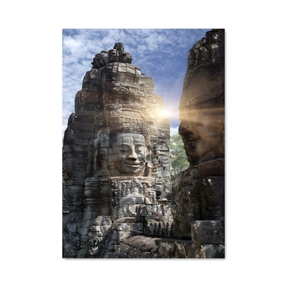 Poster Visage du Bayon