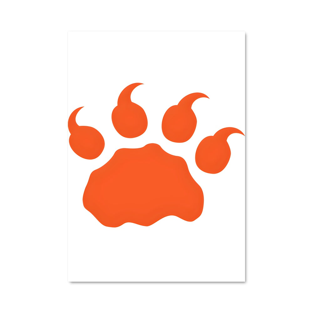 Poster Pattes de Lion