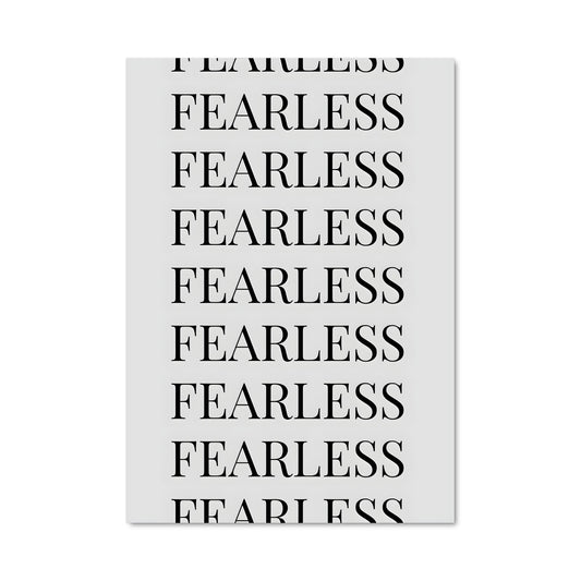 Poster Be fearless 26549