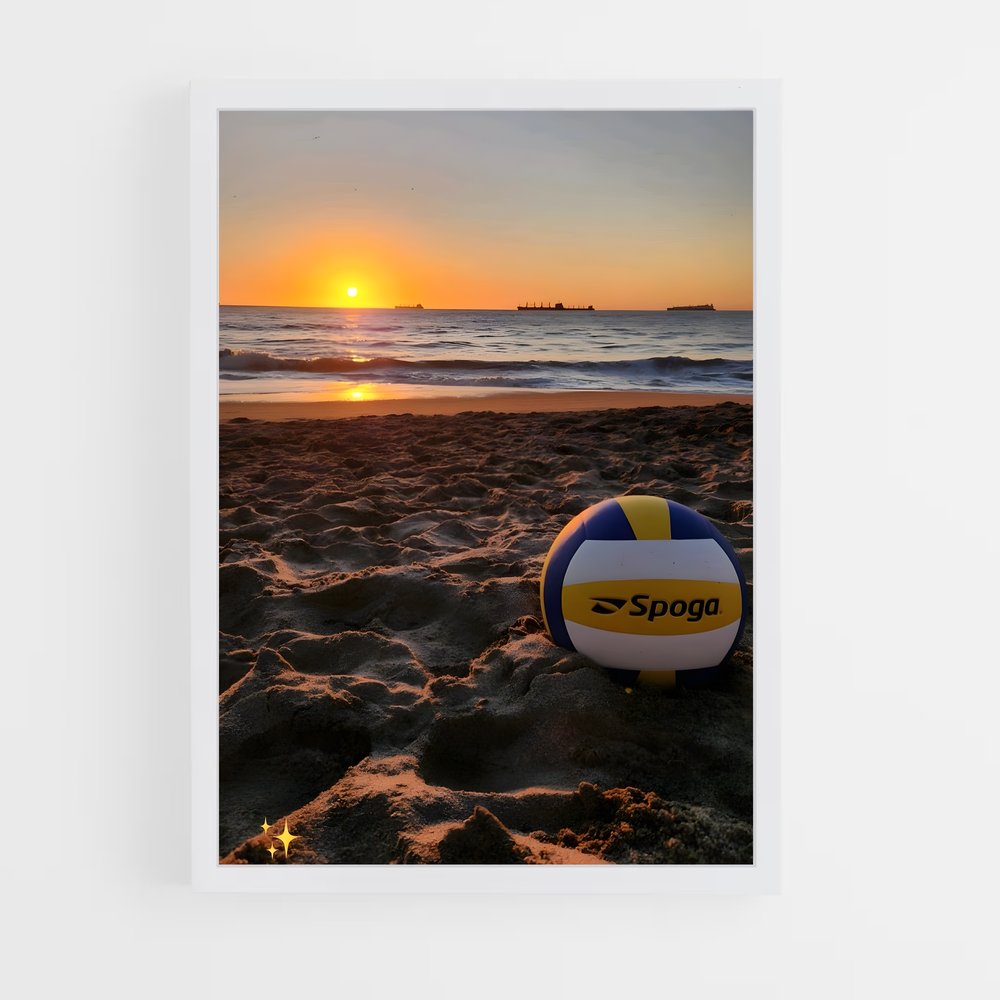 ap-beach volleyball-6 cadre Blanc