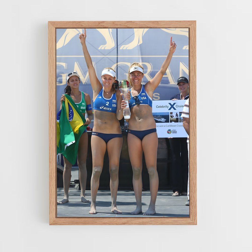 ap-beach volleyball nations cup-1 cadre Bois clair