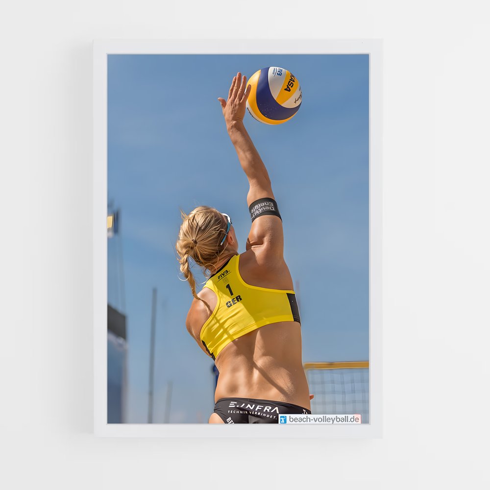 ap-beach volleyball world championships-4 cadre Blanc
