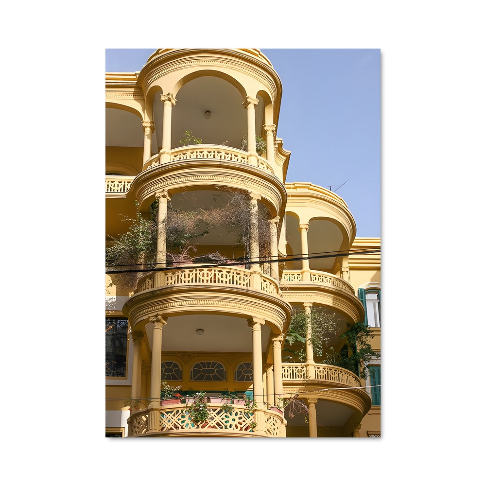 Poster Les Balkons de Beyrouth