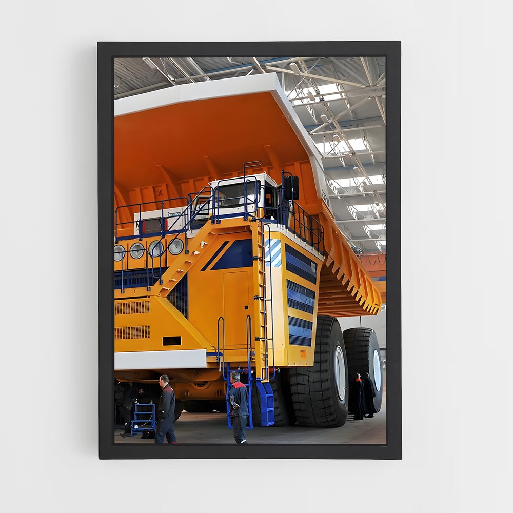 ap-belaz 75710 dump truck-1 cadre Noir