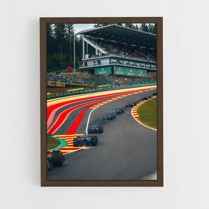 ap-belgian grand prix-3 cadre Bois foncé