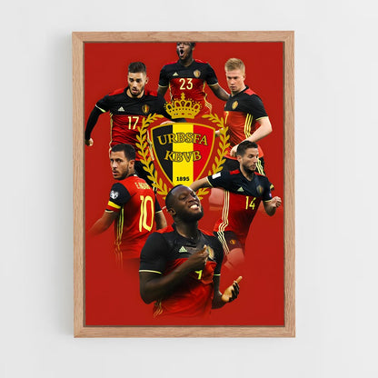 ap-belgium national football team-5 cadre Bois clair