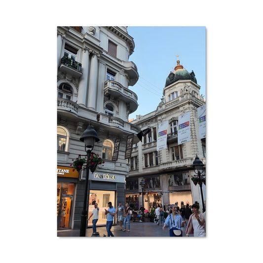 Poster Flânerie à Belgrade