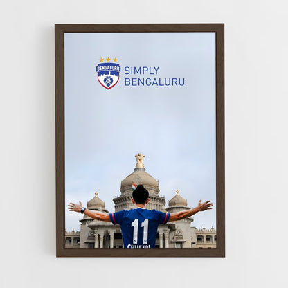 ap-bengaluru fc-3 cadre Bois foncé