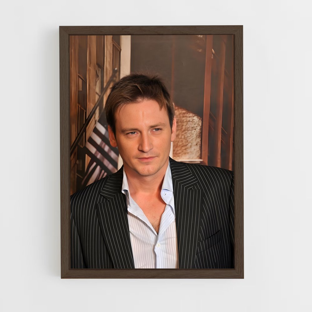 ap-benoit magimel-4 cadre Bois foncé