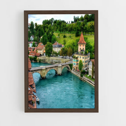 ap-bern-1 cadre Bois foncé