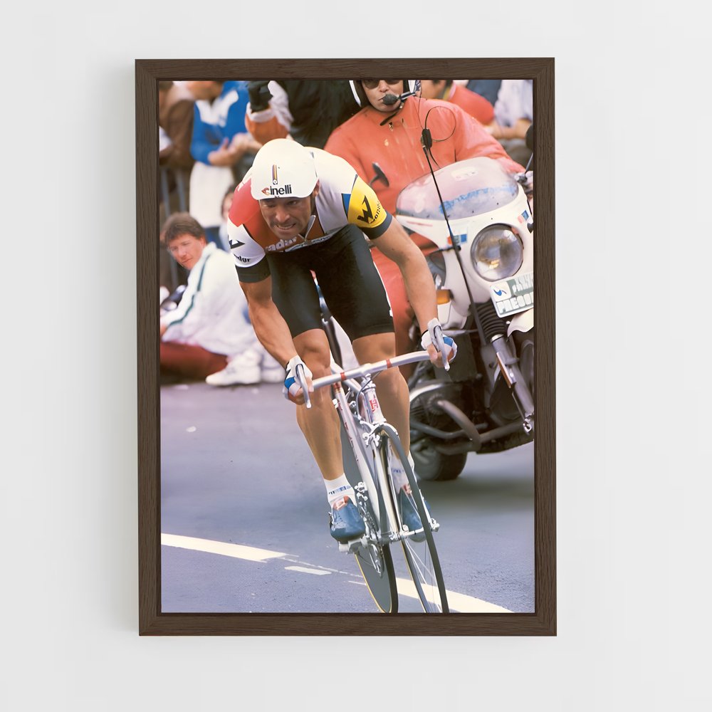 ap-bernard hinault-5 cadre Bois foncé