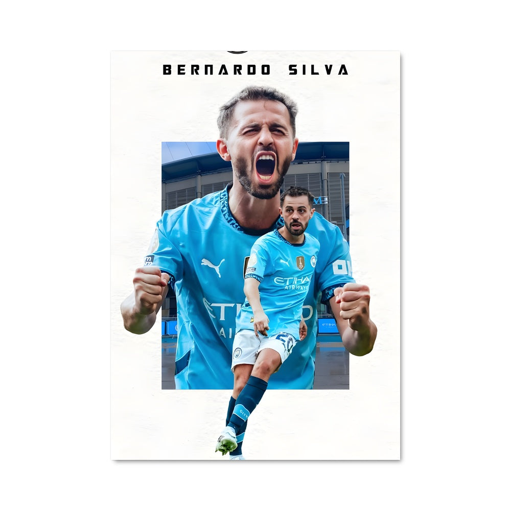Poster Silva en Bleu