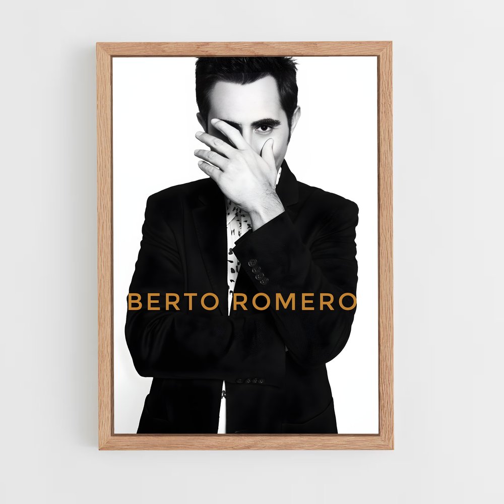 ap-berto romero-4 cadre Bois clair