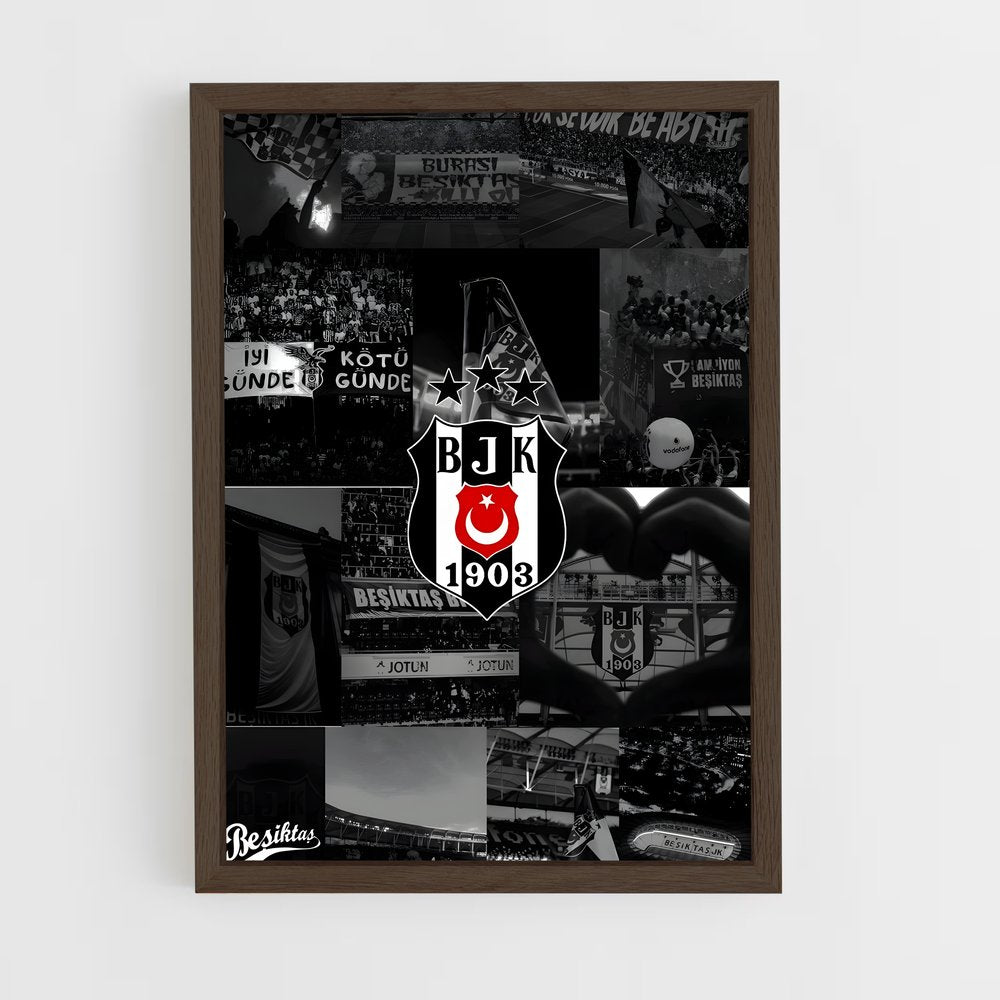 ap-besiktas jk-10 cadre Bois foncé
