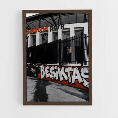 ap-besiktas jk-6 cadre Bois foncé